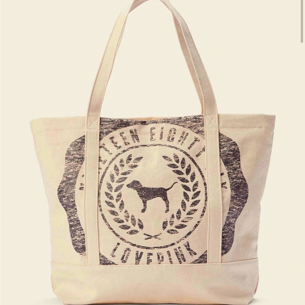 VS PINK NWT Canvas Tote bag